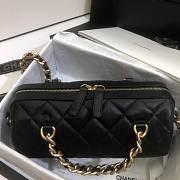 Chanel | Extra Mini Bowling Bag In Black - AS1899 - 16 x 22 x 12 cm - 6
