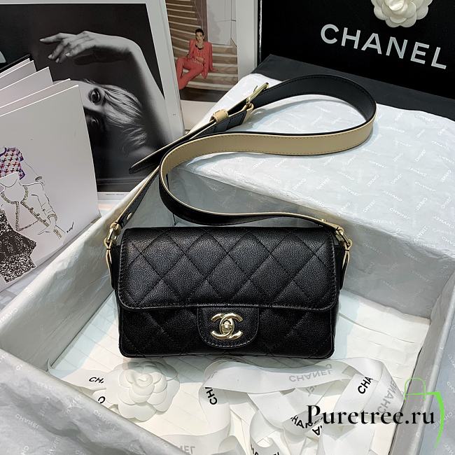 Chanel | Black Flap Bag - AS2273 - 20 x 6 x 12 cm - 1
