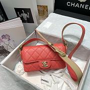 Chanel | Pink Flap Bag - AS2273 - 20 x 6 x 12 cm - 2