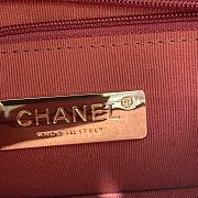 Chanel | Mini Red Chain Handle Flap Bag - AS0784 - 19 x 14 x 5 cm - 2