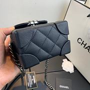 Chanel | Mini Quilted Leather Crossbody Black Bag - AS1169 - 19 x 12 x 9 cm - 5