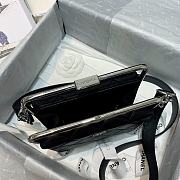 Chanel | Sheepskin Leather Clutch Bag Black - AS1732 - 18 x 19.5 x 8.5 cm - 4