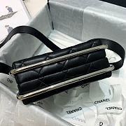 Chanel | Sheepskin Leather Clutch Bag Black - AS1732 - 18 x 19.5 x 8.5 cm - 2