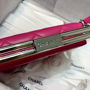 Chanel | Sheepskin Leather Clutch Bag Pink - AS1732 - 18 x 19.5 x 8.5 cm - 6