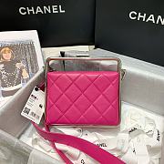 Chanel | Sheepskin Leather Clutch Bag Pink - AS1732 - 18 x 19.5 x 8.5 cm - 2