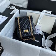 Chanel | Small Black 2.55 Flap Bag - AS1961 - 17 x 13 x 5.5cm - 1
