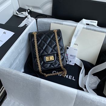 Chanel | Small Black 2.55 Flap Bag - AS1961 - 17 x 13 x 5.5cm