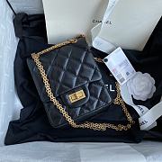 Chanel | Small Black 2.55 Flap Bag - AS1961 - 17 x 13 x 5.5cm - 6