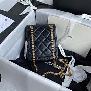 Chanel | Small Black 2.55 Flap Bag - AS1961 - 17 x 13 x 5.5cm - 4