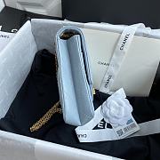 Chanel | Small Blue 2.55 Flap Bag - AS1961 - 17 x 13 x 5.5cm - 6
