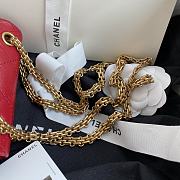 Chanel | Small Red 2.55 Flap Bag - AS1961 - 17 x 13 x 5.5cm - 4