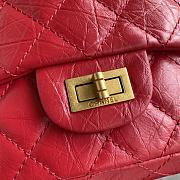 Chanel | Small Red 2.55 Flap Bag - AS1961 - 17 x 13 x 5.5cm - 2