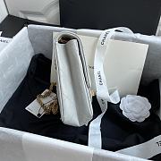 Chanel | Small Gray 2.55 Flap Bag - AS1961 - 17 x 13 x 5.5cm - 6