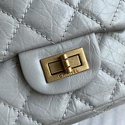 Chanel | Small Gray 2.55 Flap Bag - AS1961 - 17 x 13 x 5.5cm - 4