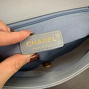 Chanel | Small Light Blue Flap Bag - AS1466 - 26 x 17 x 6cm - 5
