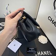 Chanel | Small Black Flap Bag - AS1466 - 26 x 17 x 6cm - 6
