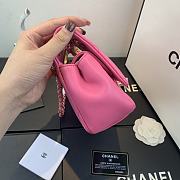 Chanel | Small Pink Flap Bag - AS1466 - 26 x 17 x 6cm - 5