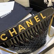 Chanel | State Of The Art Hobo Bag Black - AS0845 - 21 x 24 x 14 cm - 4