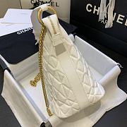 Chanel | State Of The Art Hobo Bag White - AS0845 - 21 x 24 x 14 cm - 3