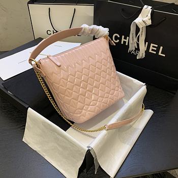 Chanel | State Of The Art Hobo Bag Pink - AS0845 - 21 x 24 x 14 cm