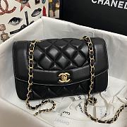 CHANEL Small Quilted Diana Flap Bag - AS1488 - 22cm x 14cm x 7cm - 4