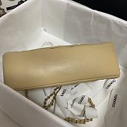 CHANEL Small Quilted Diana Flap Bag Beige - AS1488 - 22cm x 14cm x 7cm - 4