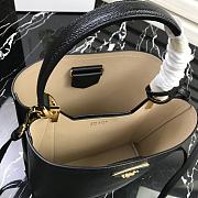 Prada | Medium Black/Beige Saffiano Panier Bag - 1BA212 - 22 × 23 × 13 cm - 5
