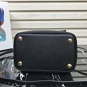 Prada | Medium Black/Beige Saffiano Panier Bag - 1BA212 - 22 × 23 × 13 cm - 3
