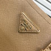 PRADA | Medium Brown/Orange Saffiano Panier Bag - 1BA212 - 22 × 23 × 13 cm - 6