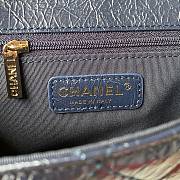 CHANEL | Handle Flap Bag Blue - AS2892 - 20 x 15 x 6.5 cm - 2