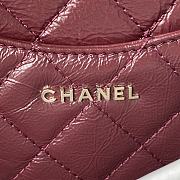 CHANEL | Handle Flap Bag Red - AS2892 - 20 x 15 x 6.5 cm - 3