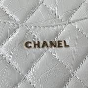 CHANEL | Handle Flap Bag White - AS2892 - 20 x 15 x 6.5 cm - 3