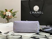 Chanel | COCO HANDLE mini Light Purple Grain Bag Gold Hardware - 23 cm - 2