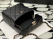 Chanel | SMALL BOX BAG Gold Metal Black - AS2877 - 14.5 x 16.5 x 7 cm - 3