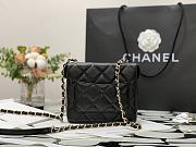 Chanel | SMALL BOX BAG Gold Metal Black - AS2877 - 14.5 x 16.5 x 7 cm - 4