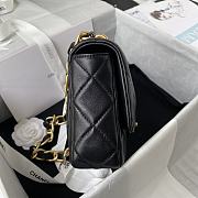 Chanel | Black Flap Bag - 22×5×15.5cm - 5