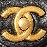 Chanel | Black Flap Bag - 22×5×15.5cm - 3