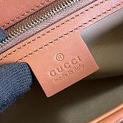 GUCCI | Marmont Small Dark green wool fabric Bag - 443497 - 2