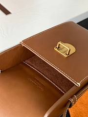 YSL | Tuc Phone Pouch With Strap Caramel - 667718 - 9 x 3.5 x 18cm - 4