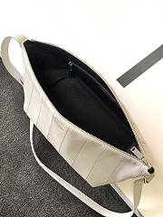 YSL | Crossbody White Bag - 667490 - 15x36x14.5cm - 5