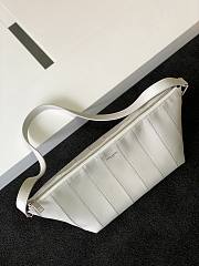 YSL | Crossbody White Bag - 667490 - 15x36x14.5cm - 6