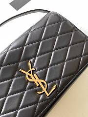 YSL | Kate Supple 99 In Quitled Lambskin Black Bag - 676628 - 26x4.5x13cm - 6