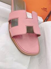 Hermes Slippers Pink - 4