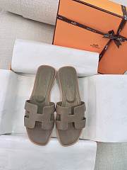 Hermes Slippers Beige - 1