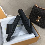 LV Sunset Flat Comfort Mules Black - 2