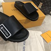 LV Sunset Flat Comfort Mules Black - 3