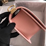 Chanel | Pink Boy handbag Gold Hardware - A67086 - 6