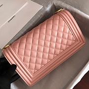Chanel | Pink Boy handbag Gold Hardware - A67086 - 3