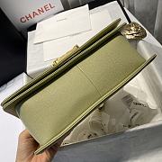 Chanel | Le Boy Chevron Old Medium Mint Bag - A67086 - 5