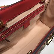 GUCCI | Padlock Medium GG Bag Red Canvas - 479197 - 35 x 23.5 x 14cm - 4
